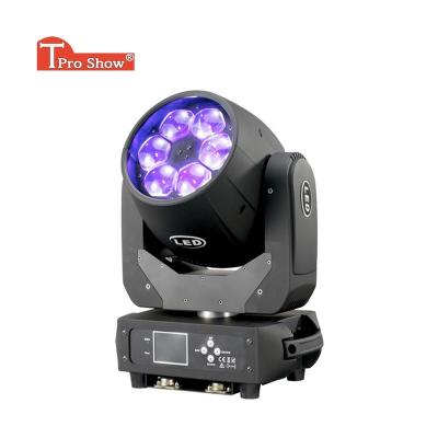 China Dmx512 Beam Bee Eye 6x40W LED RGBW Zoom Lyre Wash Moving Head Stage Light Effect For DJ Disco Party for sale