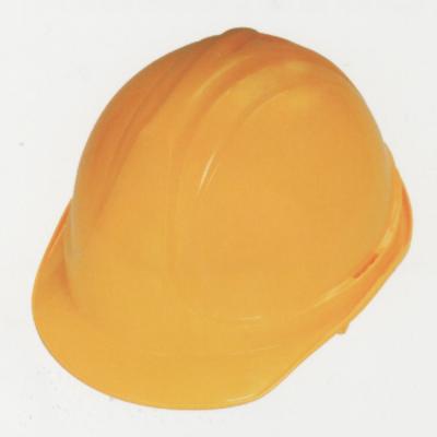 China Ventilation Holes Orange HDPE Materials Buckle Protective Face Masks Construction Site Plastic Coating Work Safety Helmet OS-AQM1 for sale