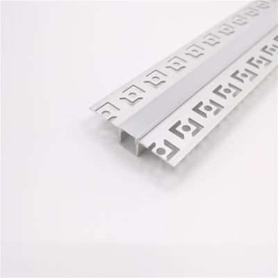 China Heatsink NY- 5313 For Led Strip Lighting Gypsum Ceiling Wall Alu Channel Light Architectural Trim Recessed Aluminum Profile for sale