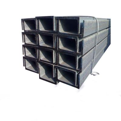 China Building Blocks Hot Selling High Quality New Design Galvanized Steel U Channel Steel Bar U-steel for sale