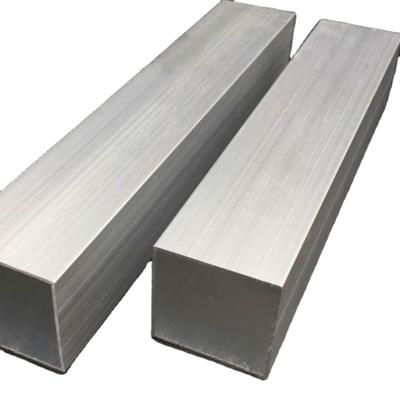 China High Strength Aluminum Rectangular Pipe Square Tube for sale