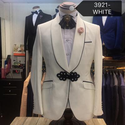 China High Quality Anti-wrinkle Stage Plus Size 2pcs Mens Suits Groom Luxury Tuxedo For Men Party Prom Fashion Suits For Wedding for sale