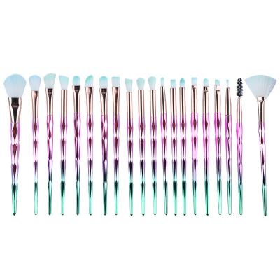 China Le CLOU 20PCS Unicorn Makeup Brushes Set Foundation Blush Face Powder Eyeshadow Brush for sale