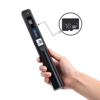 China Iscan Document Scanner A4 Light Weight Wireless Handheld USB Cable Scanner Portable HD Color Scanner for sale