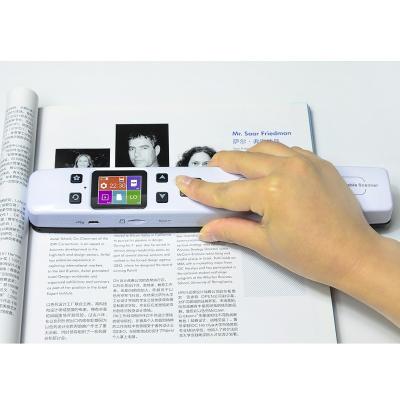 China LED IScan Lightweight Portable Handheld Scanner Cable Book Scanner for Photos and Documents Mini USB for sale