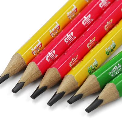 China Office & OEM Jumbo Neon Wood Logo Pencil Case Honghu Pencil 4.0mm HB Packing School And Office for sale