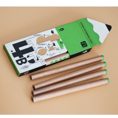 China Office & School Pencil 3.5 Elephant HB 2B 4B Wooden Pencil With Plunge Wooden Black Set Body OEM Belt Lead Packing School Desk for sale