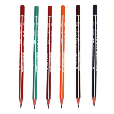 China Office & School Pencil HONGHU Band HB 2B Pencil With Plunge Logo Art Writing PVC Custom Box Packing Good Set Body Lead Packing School Packing Cheap for sale