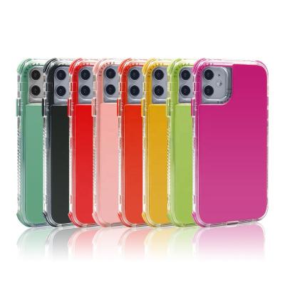 China Anti-drop 3 in 1 Hybrid iPhone 12 mini 12Pro 11Pro Armor Shockproof Phone Case For for sale