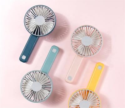 China Mini Handheld Charging Small Fan Fan Outdoor Portable Silent Folding USB Fan Multispeed Charging for sale