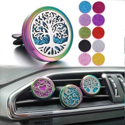 China / New Aromatherapy Car Jewelry Perfume Diffuser Necklace Essential Oil Diffuser Open Aroma Car Clip Perfume Pendants for sale