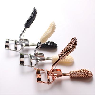 China Rose Gold Eyelash Curler Makeup Bling Non-Specific Lash Curler High Quality Tool for sale