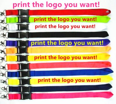 China Nylon Personalized Printed Custom Your Own Logo Lanyards Fashion Phone Strap Key Chain Lanyards For ID Card Phone Keys for sale