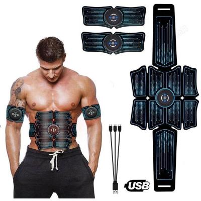 China Home Use Sports Entertainment Vibration Belt Machine Trainer EMS Abdominal Muscle Stimulator Toner Fitness Training Device Gym Belt for sale