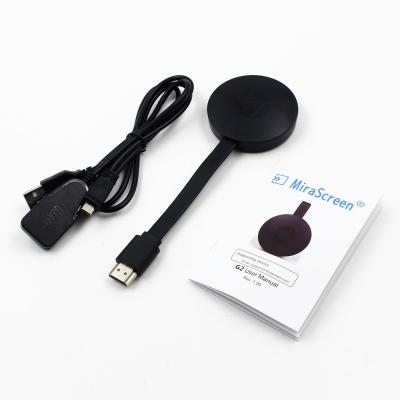 China No MiraScreen G2 Miracast 1080P Display Dual WiFi TV Receiver Wireless Dongle for sale