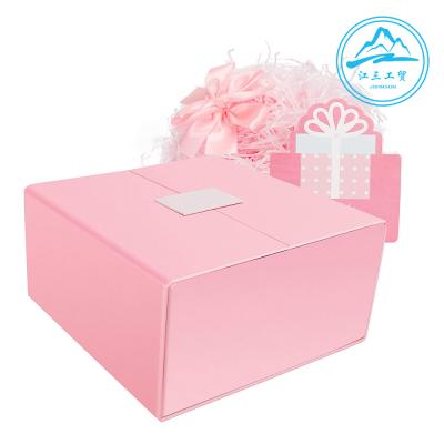 China Recyclable Customized Luxury Glitter Cardboard Magnet Gift Package Paper Box Packaging for sale