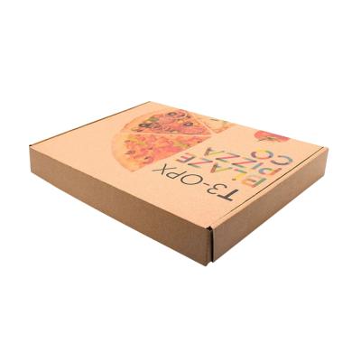 China China Logo Paper recyclable high quality custom made pizza box custom printed corrugated pizza box with colorful printing china factory for sale