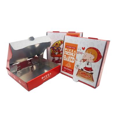 China China Johnson Factory Recyclable Factory High Quality Cheapest Customized Aluminum Foil Pizza Box Thermal For Sale for sale