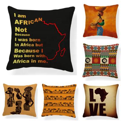 China Folded Velvet Africa Style Material Cushion Covers Pillow Cover for sale