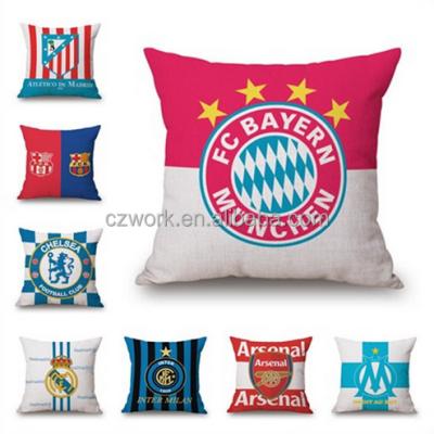 China Logo Styles 3D Digital Printed Decorative Home Decor Cushion Folded Canvas Cover for sale