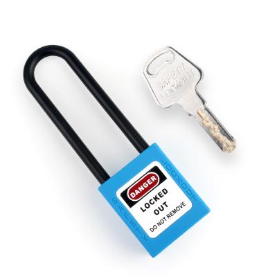 China PA Industrial Equipment Nylon Lockout Safety Nylon Padlock for sale