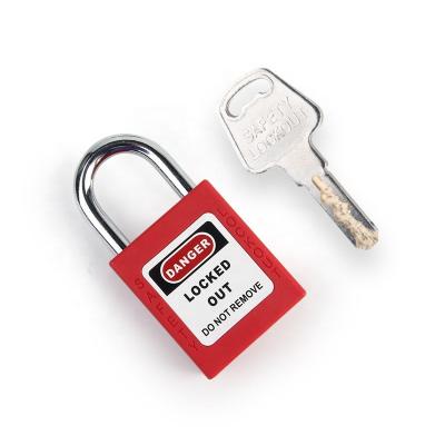 China Security Keyed Alike Steel Industry Lockout Safety Padlock for sale