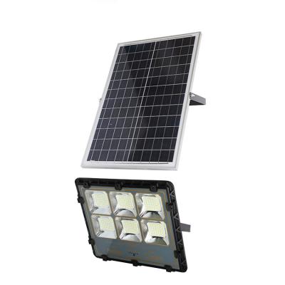 China ROAD wireless solar flood light charged by mono LiFePO4 battery solar panel inside for sale