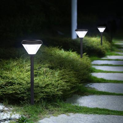 China Outdoor Waterproof Led Light Solar Ball Lawn Lamp Modern Outdoor Lighting Fixtures Solar Lawn Garden Light Path N Lamp Solar Warm Light for sale