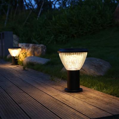 China Modern Outdoor Solar Lawn Lamp Outdoor Solar Lamp Warm White Solar Led Spotlight Garden Light Fixtures Solar Lawn Lamp for sale