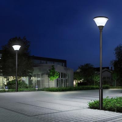 China Solar Powered Outdoor Road LED Post Waterproof Outdoor Lamp For Yard Landscape Park Garden for sale