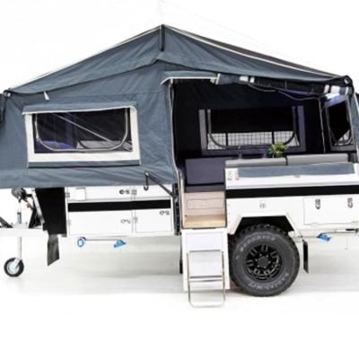 China Wholesale High Quality Travel Motorhomes Travel Trailer Steel Campers Trailer Caravans RV for sale