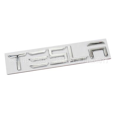 China Refitting Car Trunk Letter Sticker For Logo Letters Tail Letter Label Car Accessories For Model Y 3 S X Three Model3 ModelY for sale