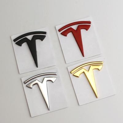 China 3D Refit Metal Car Sticker Badge Decals For S X Model Car Decorative Side Fender Trunk Emblem Rear Accessories for sale