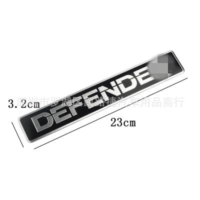 China Wholesale Customization 3D Sports ABS Car Stickers Emblem Badge Body Hood Badge Car Modified Logo for sale