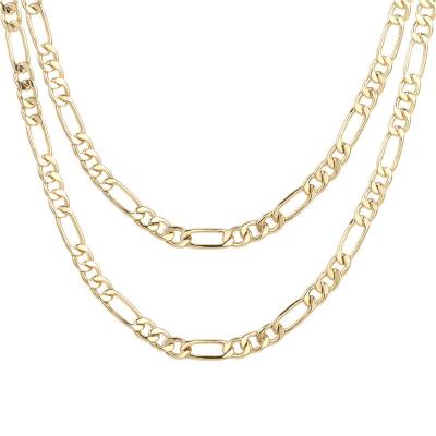 China Environmental Friendly Fashion Chains Jewelry 14k Gold Plated Heavy Mens Chain Necklace, Custom Jewelry Jewelry Necklace for sale