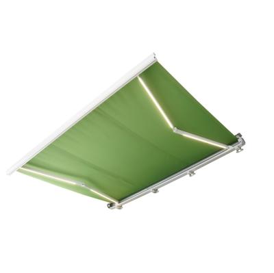 China Full Cassette Acrylic Folding Arm Garden Retractable Tent for sale