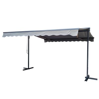 China Polyester A9200 Gray Double Side Free Standing Pop Up Garden Tents with Rain Cover and LED Lights for sale