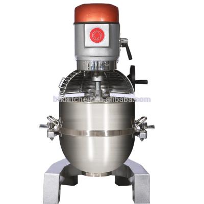 China Bowl-Lift Design Multifunctional Industrial Bakery 40L Planetary Food Mixer Egg Cake Bread Food Mixer Commercial Option 10L 20L 30L for sale