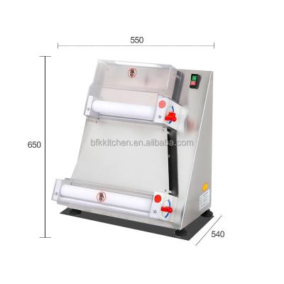 China Flour mill 15 inch 40CM dough sheeter pizza machine dough sheeter for home use pizza dough roller for sale