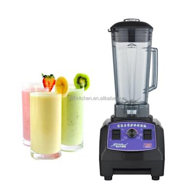 China Hotel 2L Electric Power Smoothie Blender Manual Professional Blender Table Heavy Duty Commercial Juicer Blender for sale