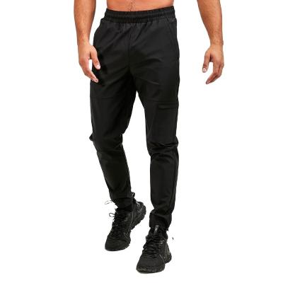 China Anti-Wrinkle OEM&ODM Hot Selling Mens Joggers Color Black Slim Fit Sportswear Pants Logo Fabric Color Jogger Pants Custom Made for sale