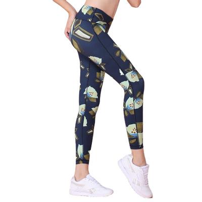 China Plus Sizes 3d Sublimation Custom Gym Print Breathable Yoga Pants Women's Yoga Pants Gym Gaiters Plus Sizes Gaiters for sale