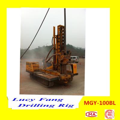 China China Multi-function MGY-100BL Crawler Hydraulic DTH Hammer RC Core Sampling Drilling Rig for sale