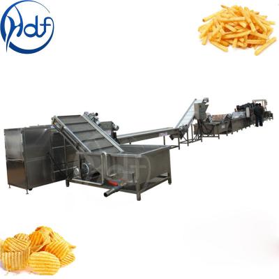 China Multifunctional Automatic Potato Chips Making Machine French Fries for sale