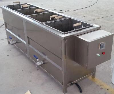 China 9kw Power Vegetable Blanching Machine Manual Peanut Precooking Equipment for sale