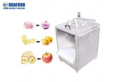 China Automatic Fruit And Vegetable Processing Line 1.5KW Potato Chips Slicing Machine for sale