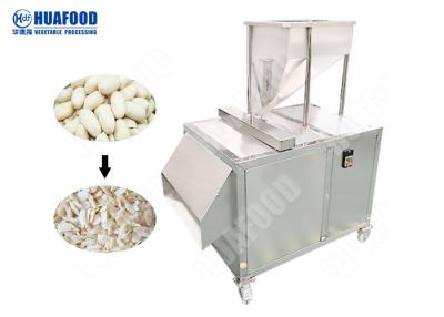 China Electric Almond Peanut Slicing Cashew Nut Cutting Machine For Making Cake 2.2KW for sale