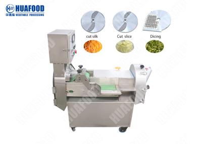 China Automatic Food Processing Machines Electric Vegetable  Dicer Machine 304 SUS Material 150KG Weight for sale