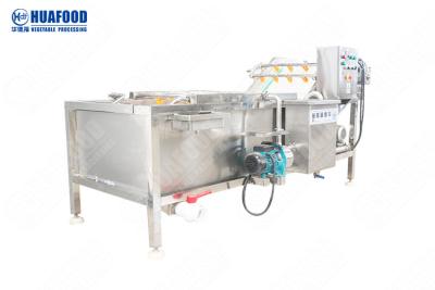 China Potato / Tomato Commercial Vegetable Washer , Vegetable Cleaning Machine for sale