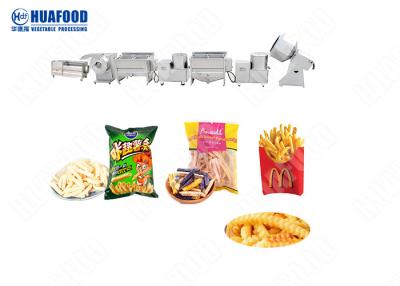 China Multifunctional Automatic Potato Chips Making Machine French Fries Maker for sale